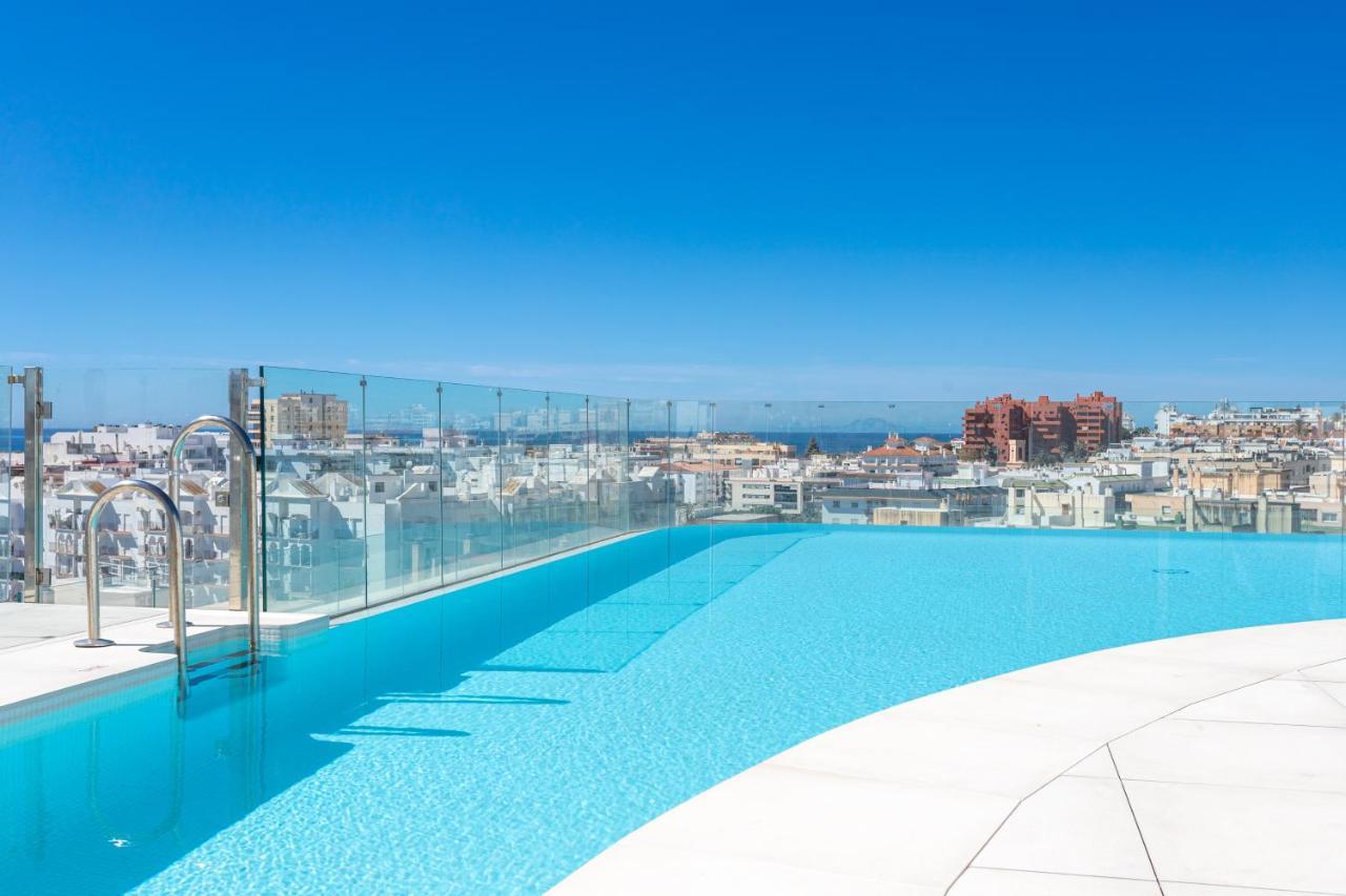 Blue Infinity Luxury Apartment By Ghr Rentals Estepona Exterior foto